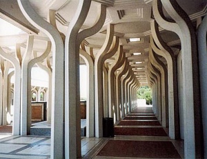 Interior Masjid Roma
